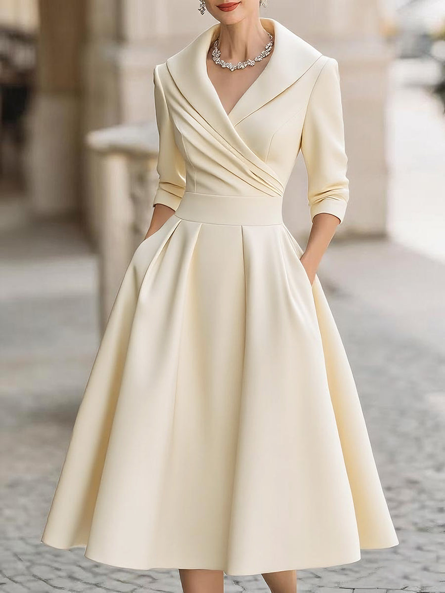 KLAUDIA | Elegancka Sukienka Midi