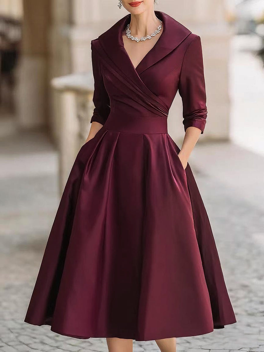 KLAUDIA | Elegancka Sukienka Midi
