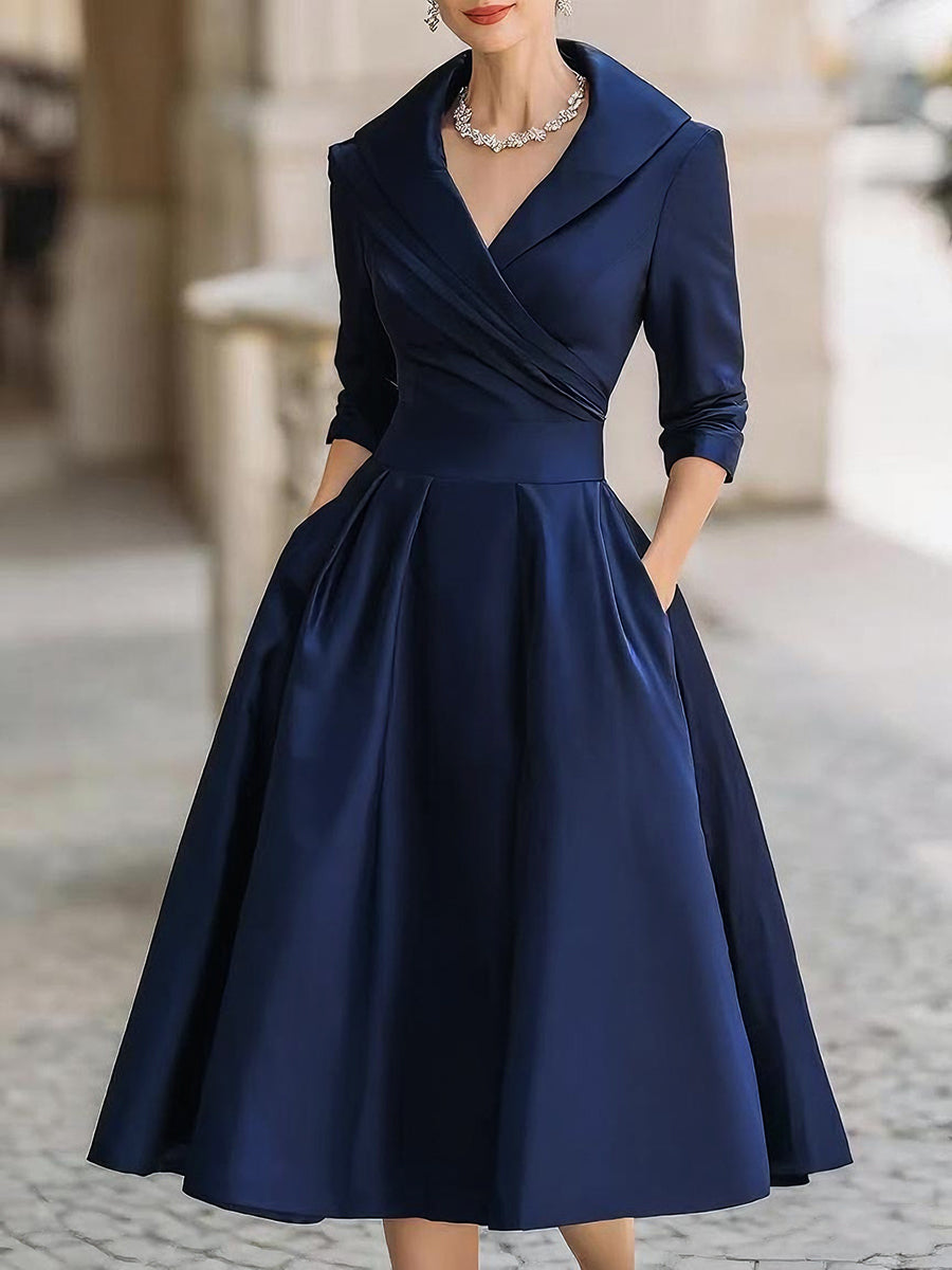 KLAUDIA | Elegancka Sukienka Midi