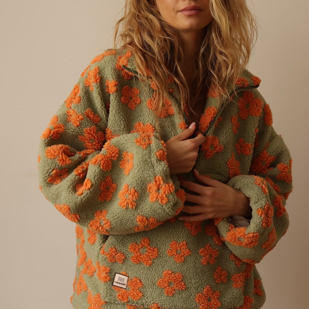 ZOFIA | Fleece Varm Bloom