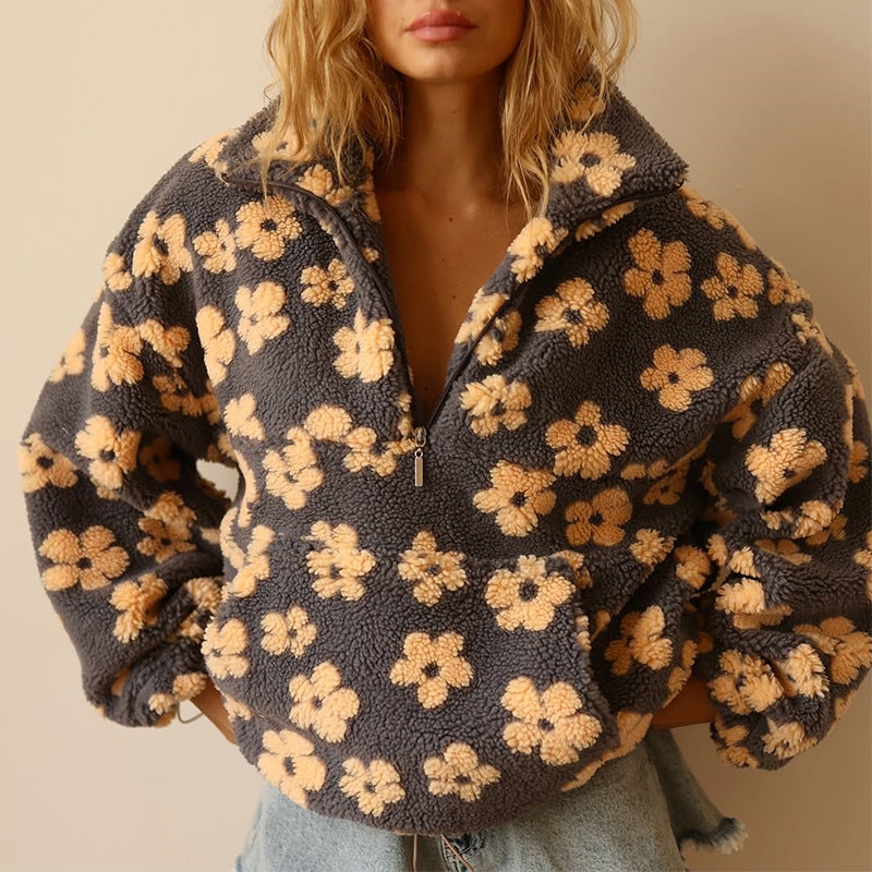 ZOFIA | Fleece Varm Bloom