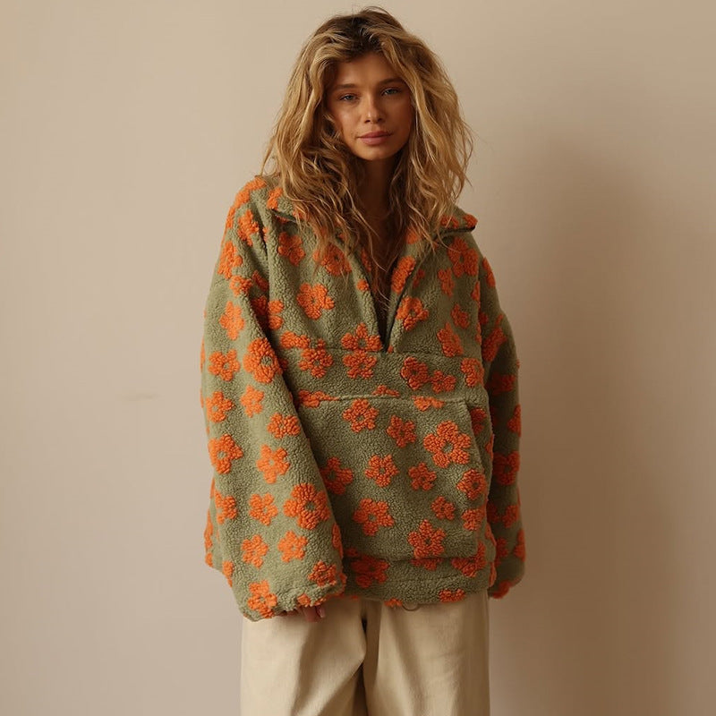 ZOFIA | Fleece Varm Bloom