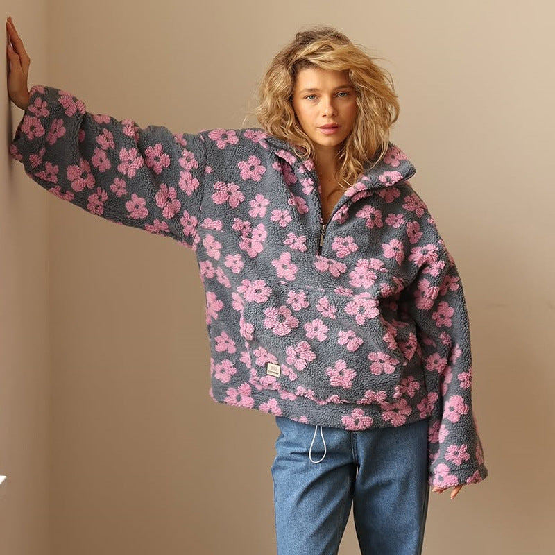 ZOFIA | Fleece Varm Bloom