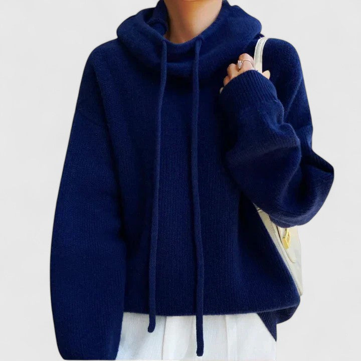 MAGDALENA | Wygodny Sweter z Golfem