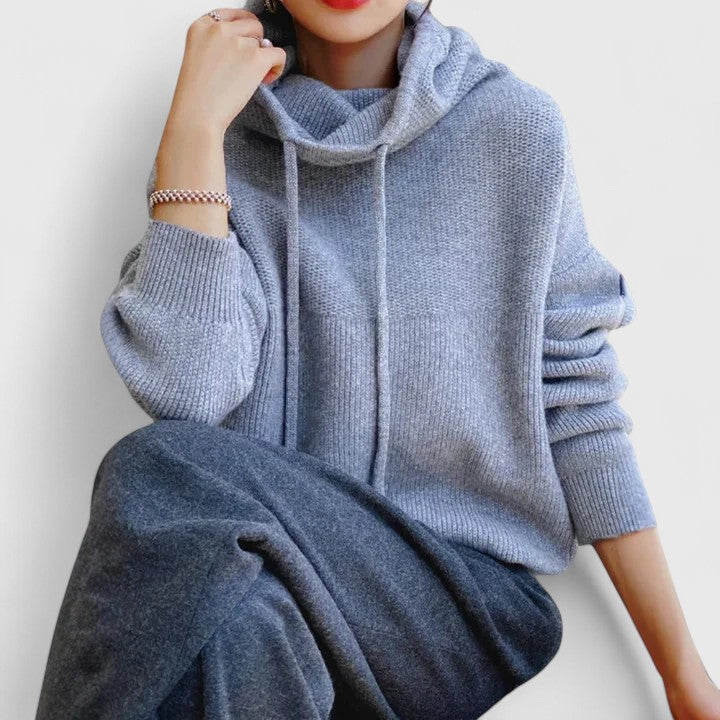 MAGDALENA | Wygodny Sweter z Golfem