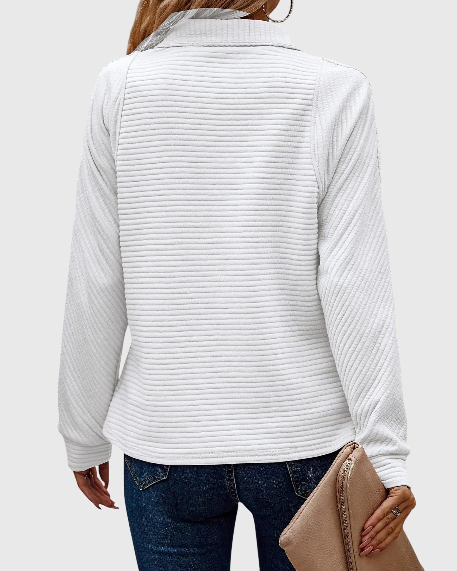 ABI | Stylowy sweter z zamkiem