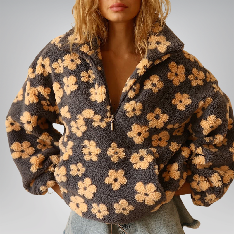 ZOFIA | Fleece Varm Bloom