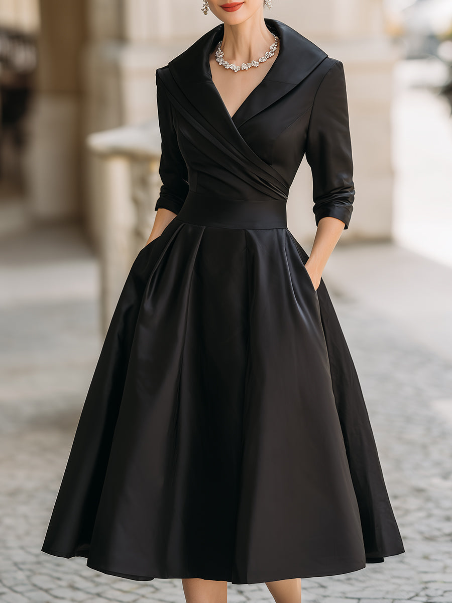 KLAUDIA | Elegancka Sukienka Midi